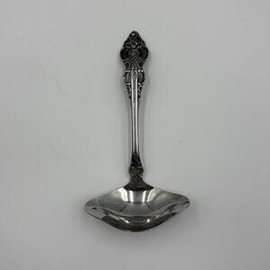 Oxford Hall Sutherland Small Gravy Ladle Serving Spoon Utensil Wide Bowl